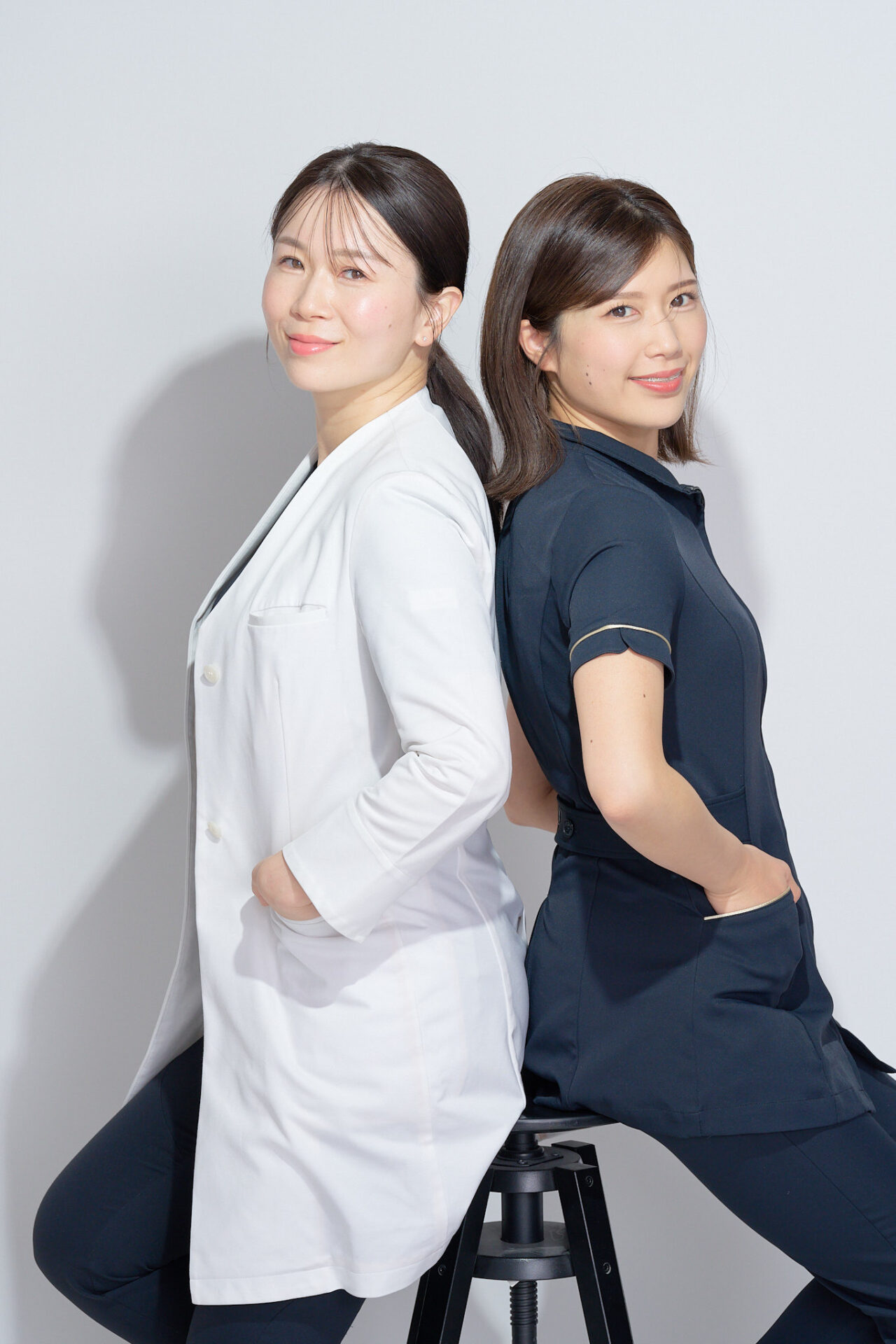 福田頌子医師と若山あみ管理栄養士の写真